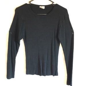 Chico’s Black Stretchy Long Sleeve Shirt